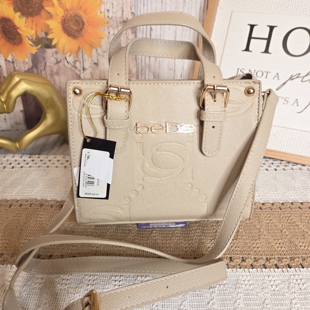 Bebe Cream Handbag